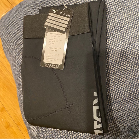 Ready Pard workout leggings running compression tights tummy control shapewear - Picture 9 of 12